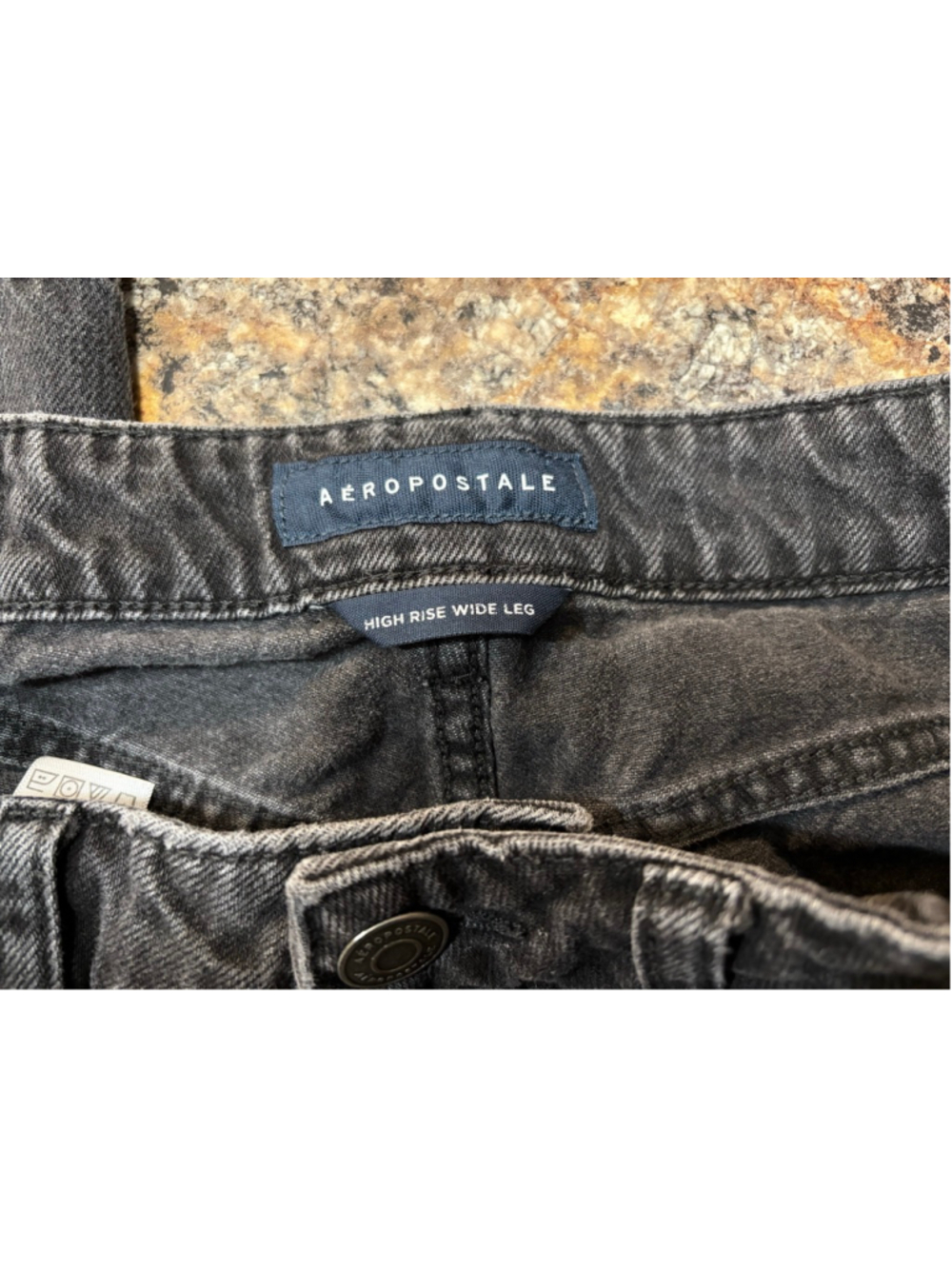 Aeropostale High Rise Wide Leg Cargo Pants - Picture 3 of 7